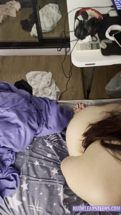 Jasmine Buison – She is begging on her knees for him to cum on her face