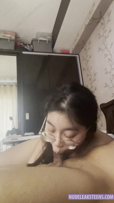 Jasmine Buison – Giving a deep sloppy blowjob