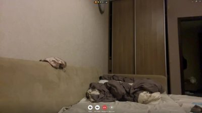 Arinago – Slut exposes herself in video call