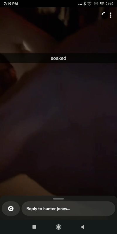 Hunter Jones – Blonde girl masturbates hard her juicy wet pussy