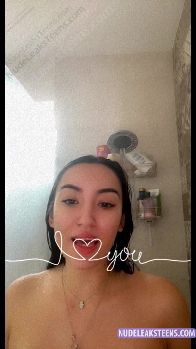 Jade S – She sings beautifully while being naked in a shower