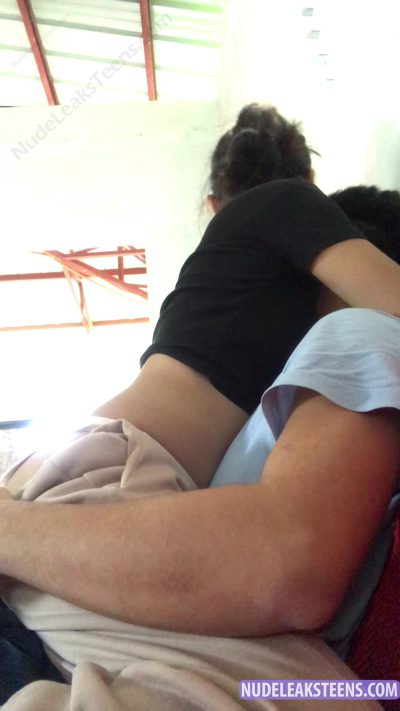 Jodeth Imperial – She sits on his lap as he pulls her nipples in his mouth