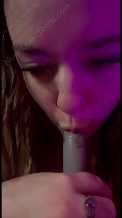 Madison –  She sucks on her hairbrush