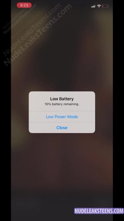 Paris Jacquez –  She Strips in camera showing her body