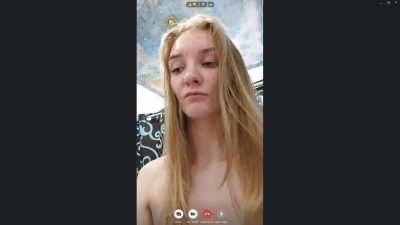 Svetlana Mihaylova – She fingers herself during video call