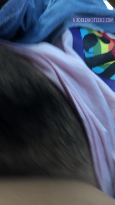 Nico B – Plays with her pussy inside the car.